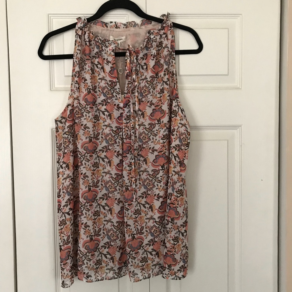 NWT MAX STUDIO Women’s Large Sleeveless Blouse